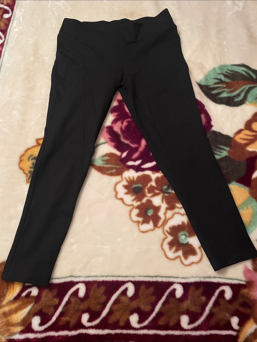 INC International Concepts Black Leggings Size Petite Stretch Slim Size 8P